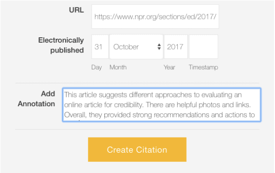 Bibme citation maker image